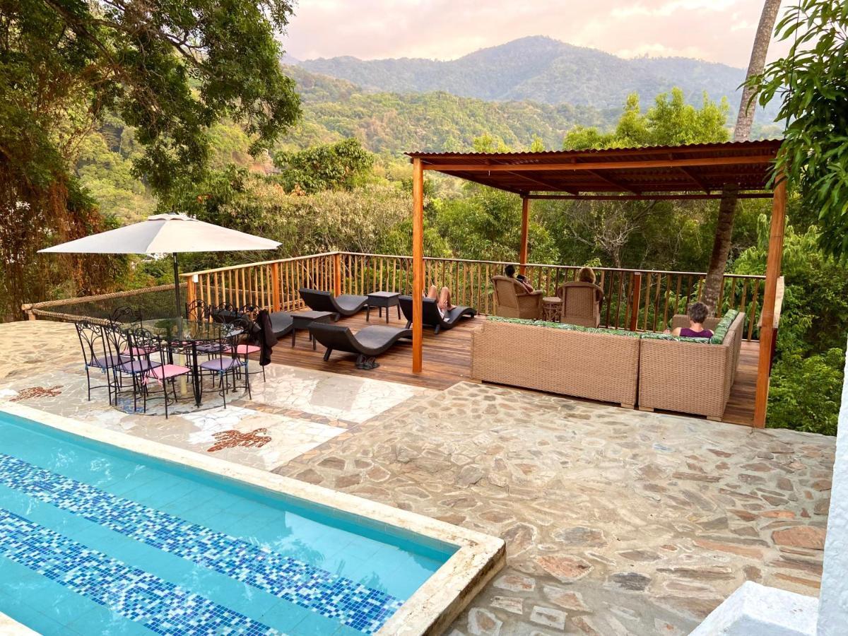 Hotel Minca - La Casona ภายนอก รูปภาพ